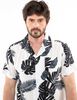 Camisa Estampada Manga Corta Hombre Portman Club
