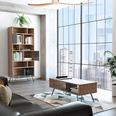 Imagen 2 del producto Biblioteca + Mesa Centro Vassel