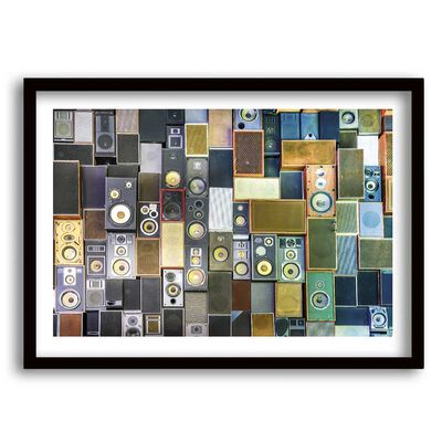 Imagen 1 del producto Cuadro Decorativo Retela Speakers 40 x 30 cm