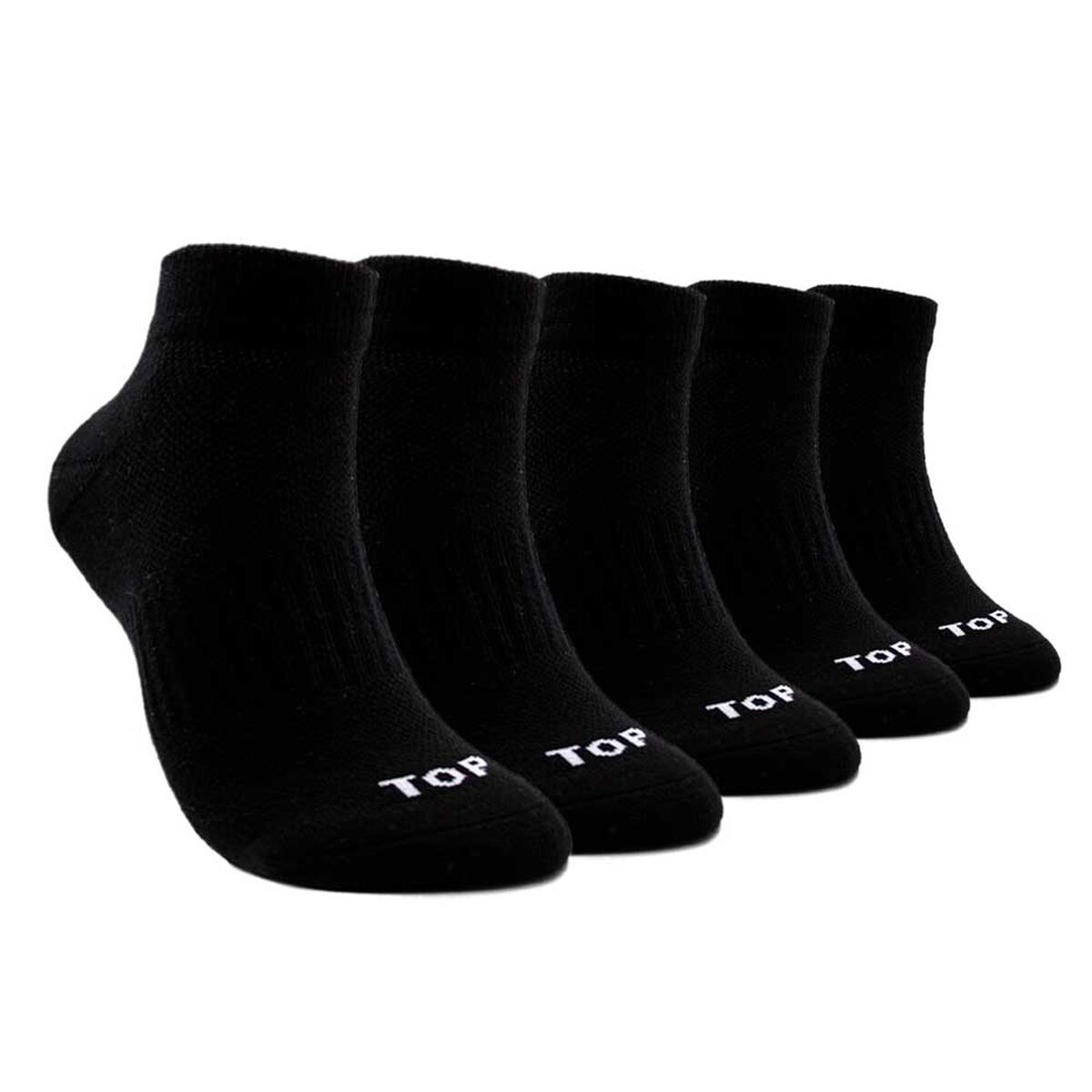 Pack 5 Calcetines Deportivos Tobilleros Hombre Top