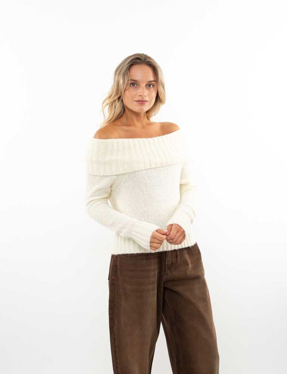 Sweater Bardot Mujer Icono