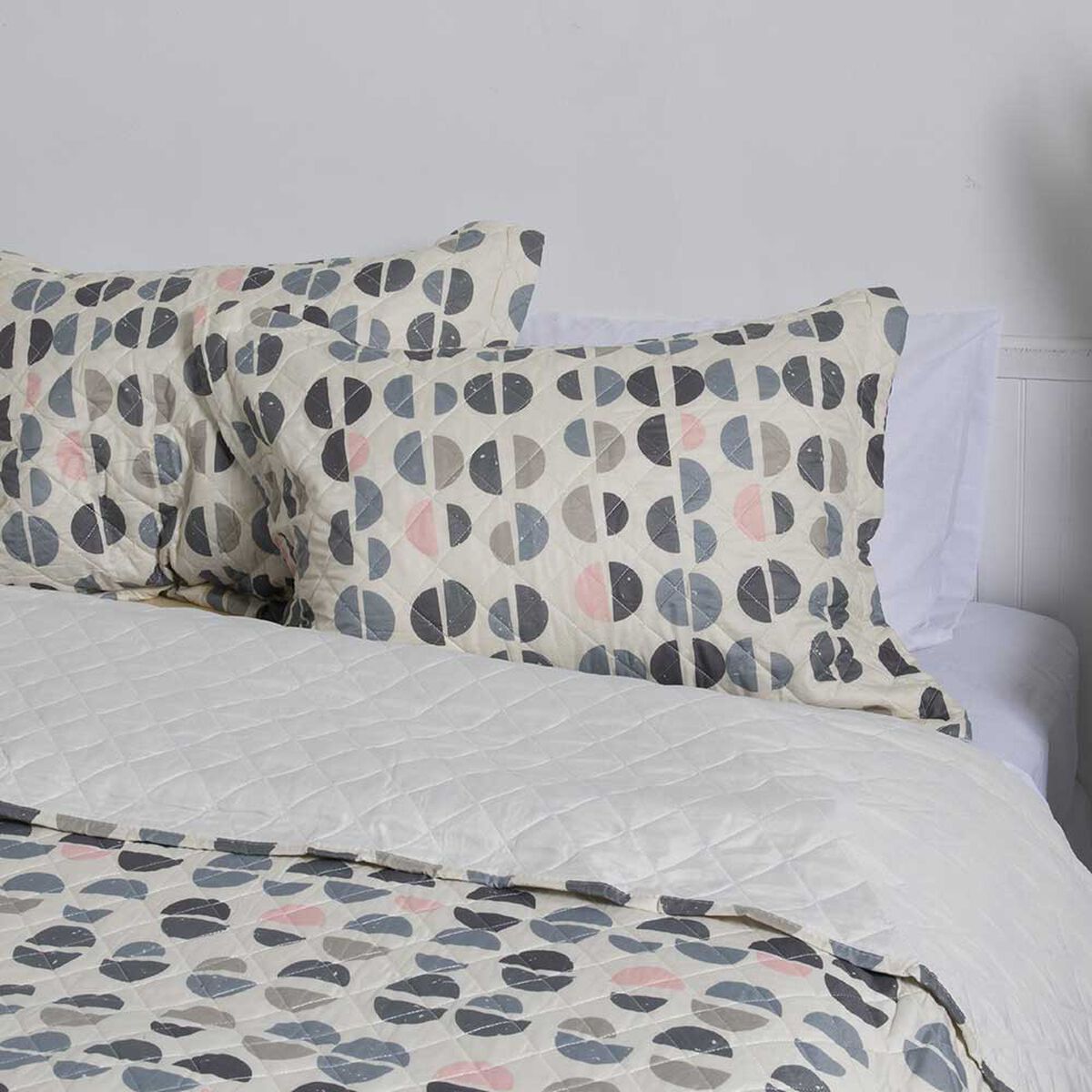 Quilt Mashini 1,5 Plazas Estampado Clouds