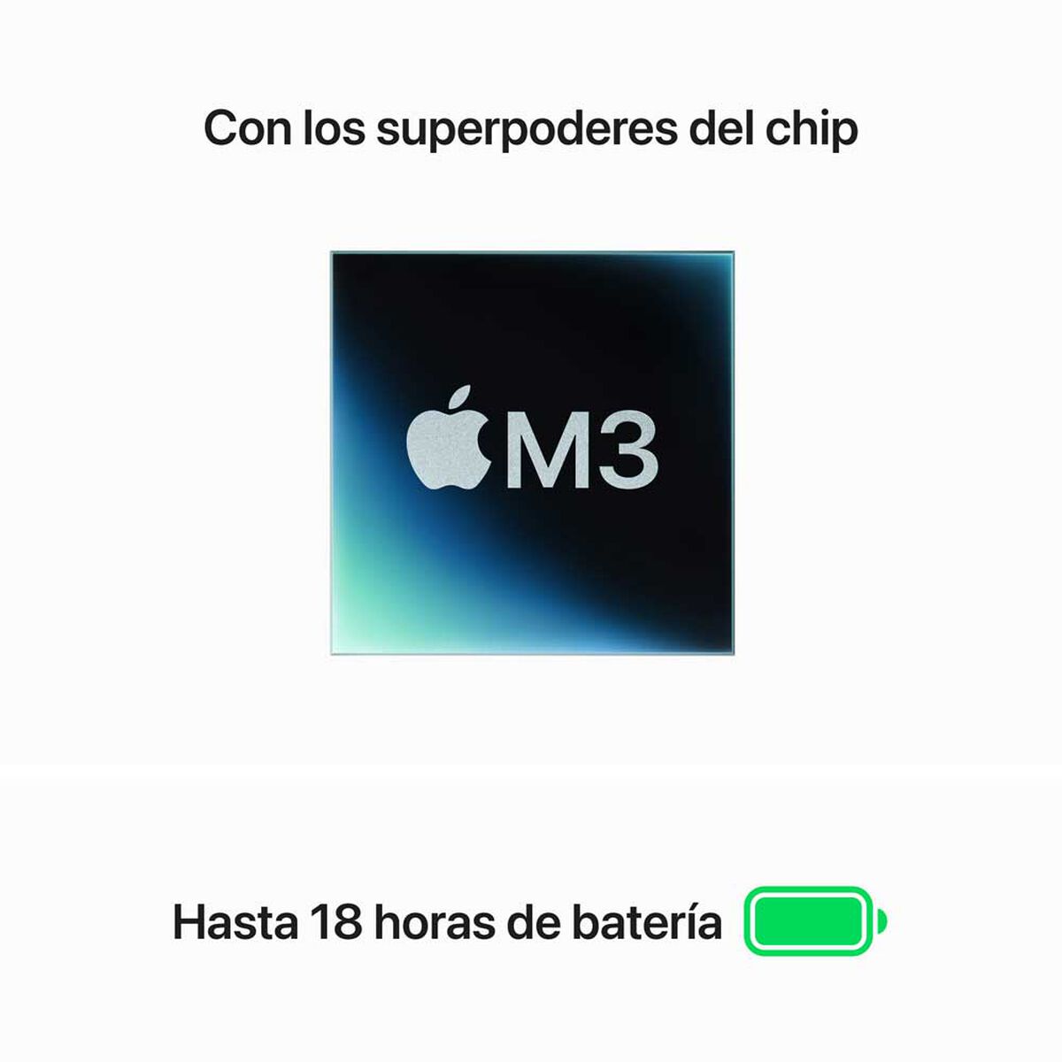 Macbook Air Apple MRYM3CI/A Chip M3 8GB 256GB SSD 15,3" Gris Espacial