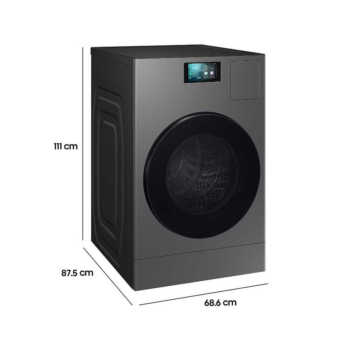 Lavadora Secadora Samsung WD25DB8995BZZS 25/15 kg. Bespoke AI