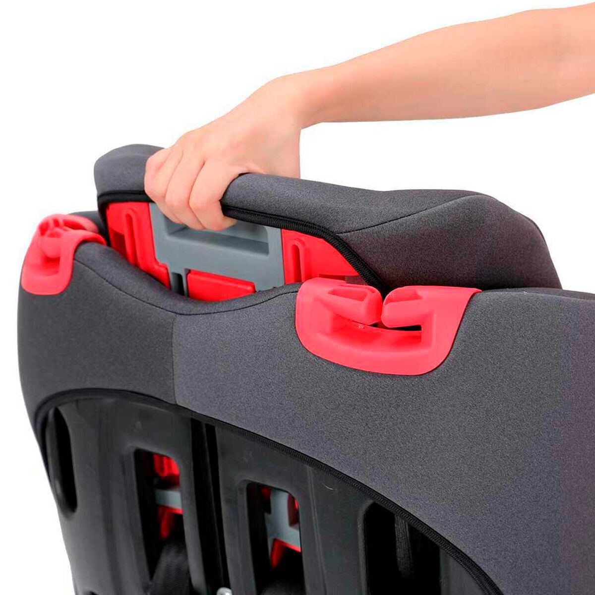 Silla de Auto Butaca Infantil SmartFix Isofix Plegable Negro Bebesit