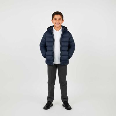 Parka Escolar Unisex Talla 12 a 16 Crescendo