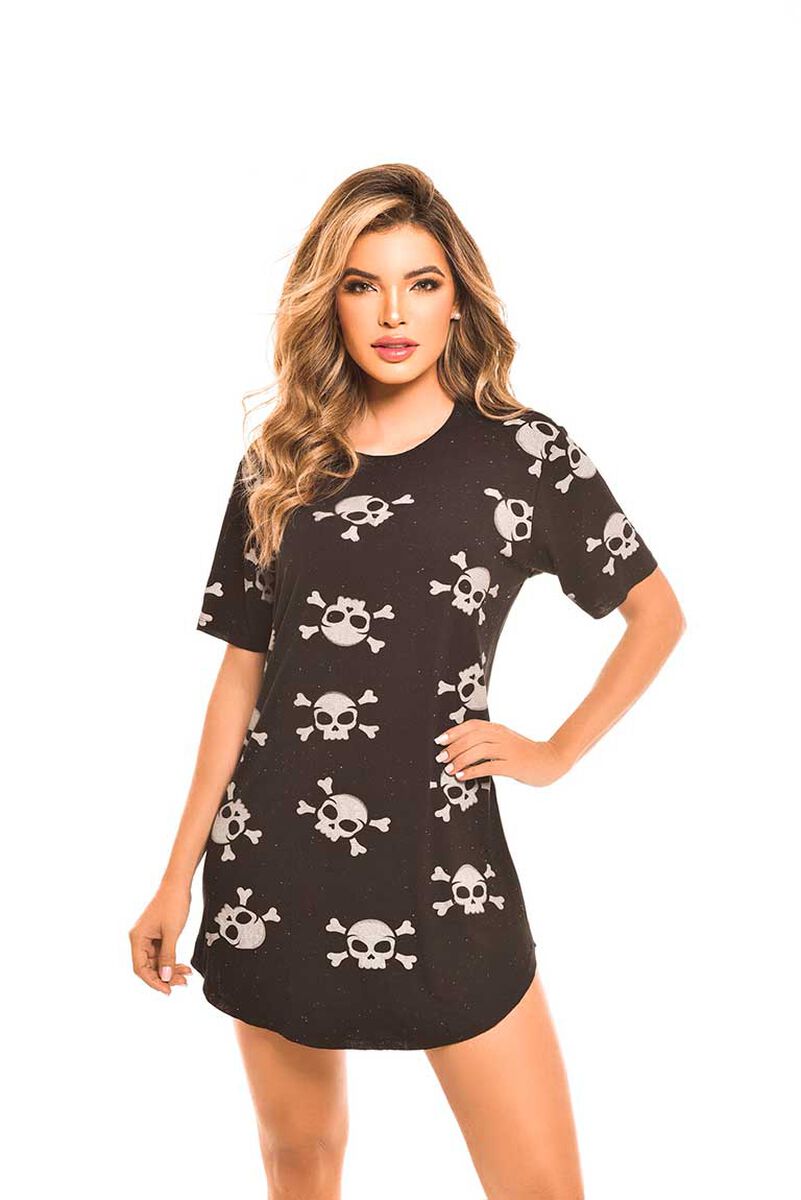 Polera Oversize Mujer Rock Caviar