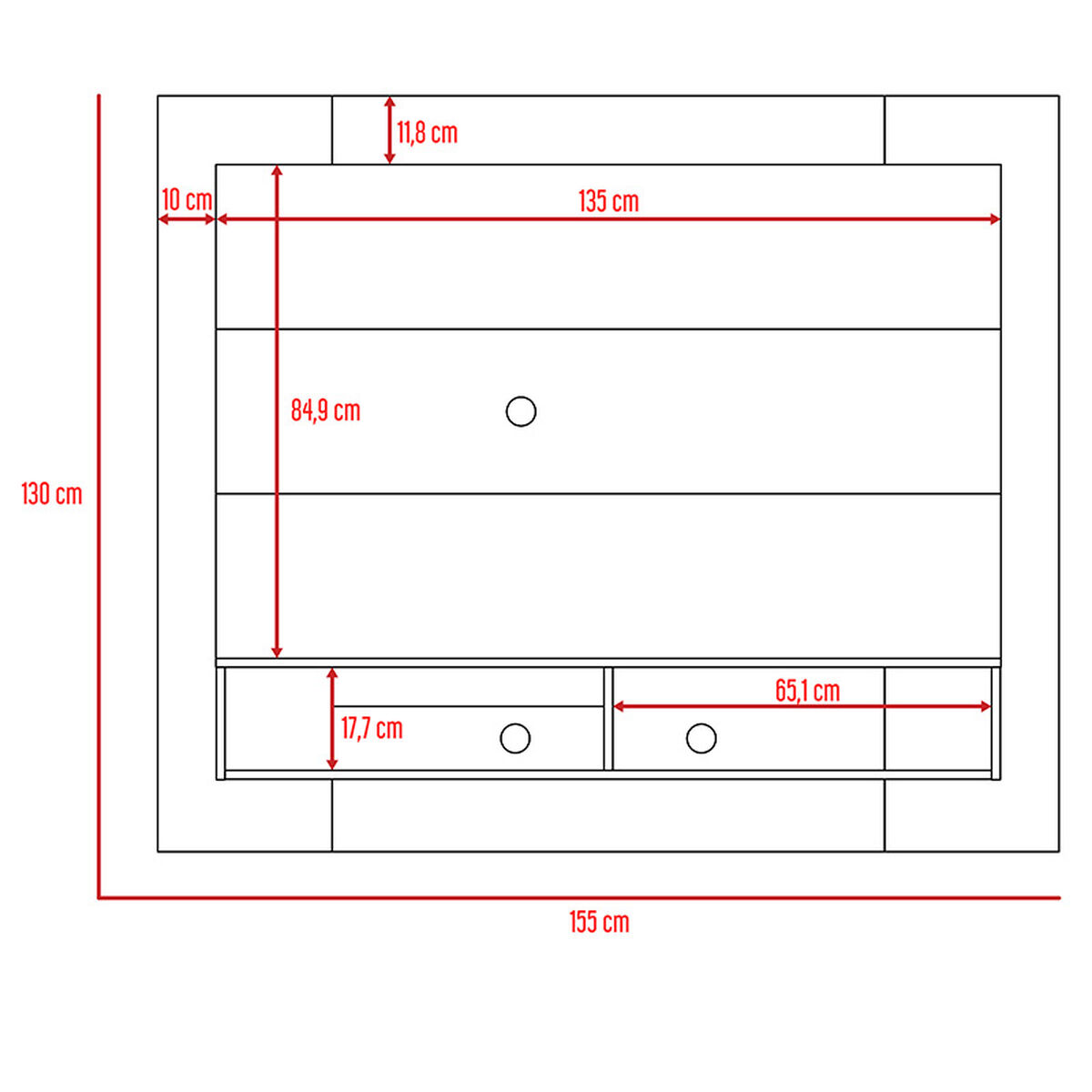 Panel TV Wall 1A