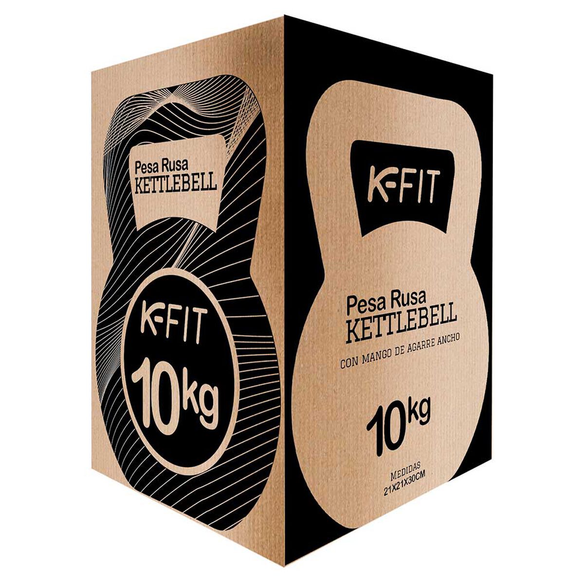 Pesa Rusa Kettlebell 10kg K-fit