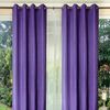 Combo Cortinas Doral Tabatha 220 x 140 cm Morado