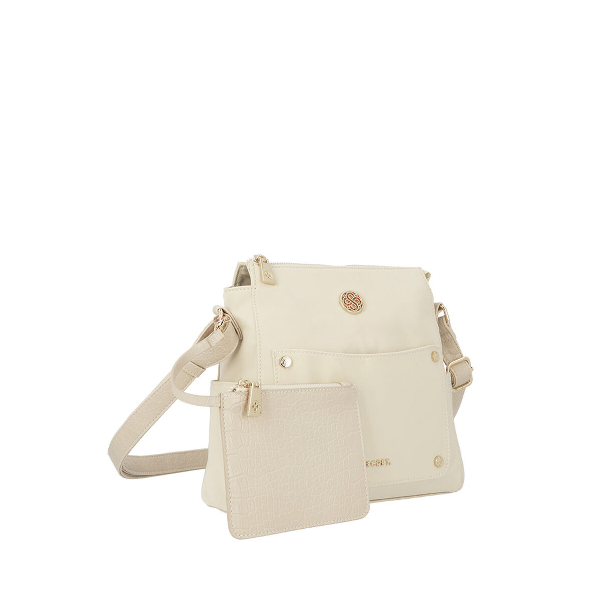 Bandolera Secret Girona FW25 M Beige