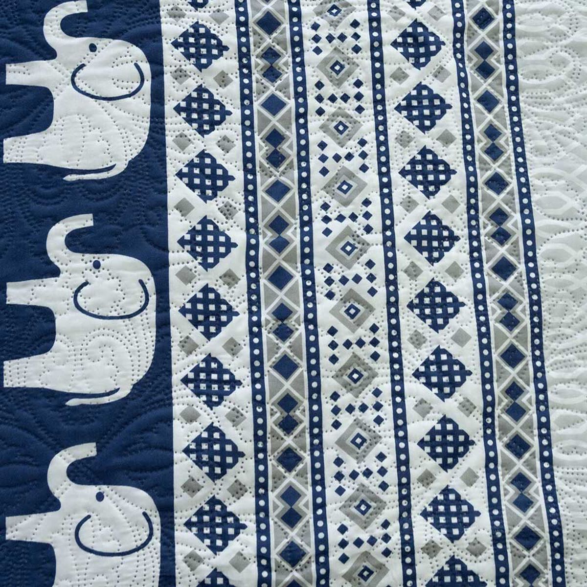 Quilt Doral 2 Plazas Hotpress Origins D9 Estampado