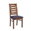 Juego de Comedor Latam Home Pamplona Granada 6 Sillas Cuero Tabaco