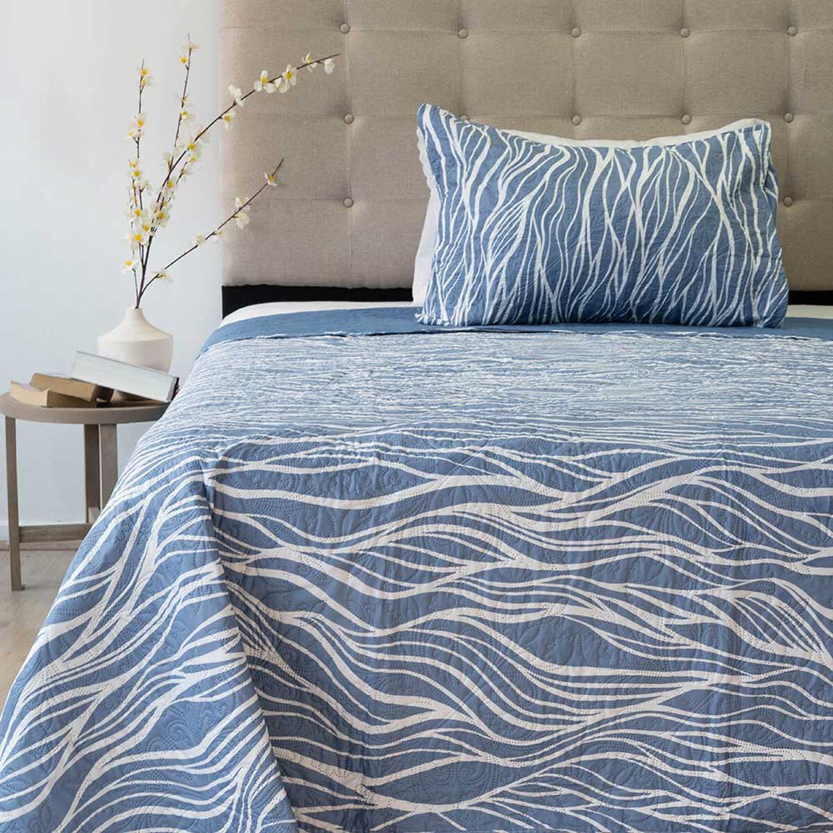 Quilt Doral 1,5 Plazas Hotpress Origins D1 Estampado