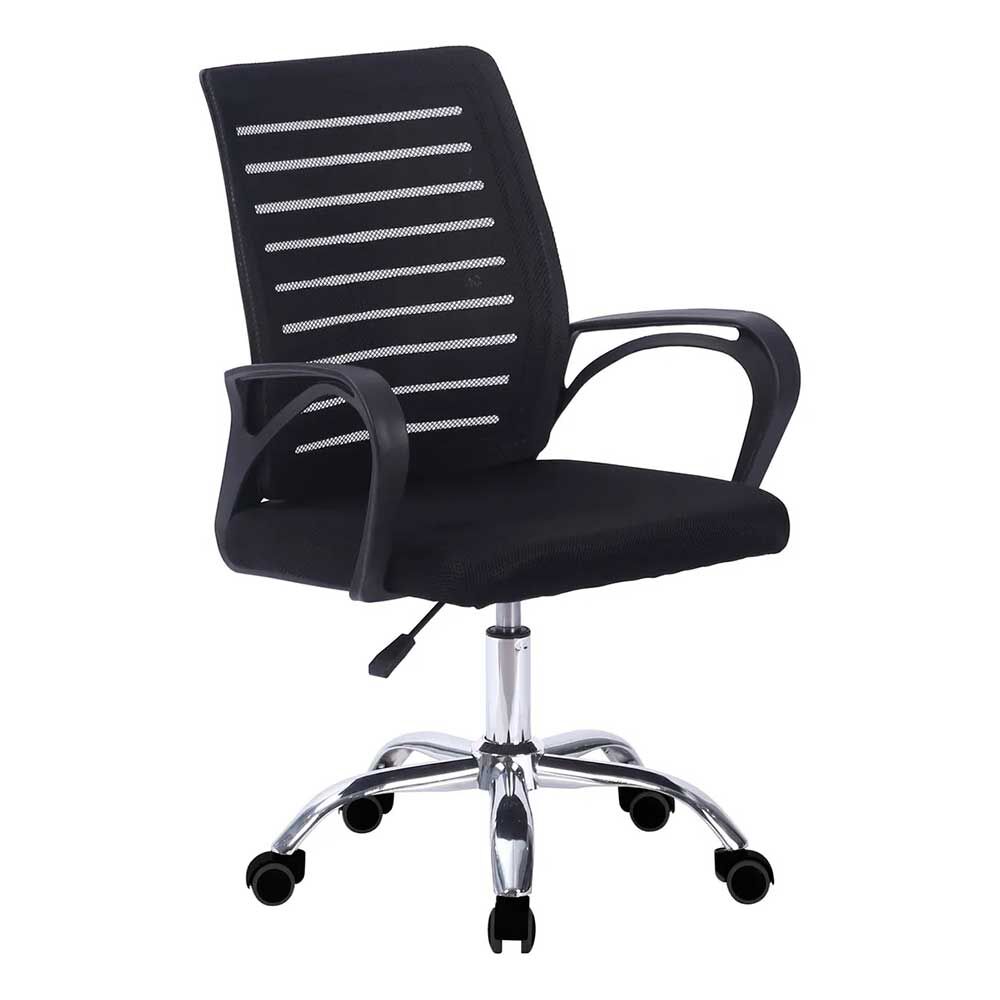 Silla de Escritorio Arthome Budapest Negra