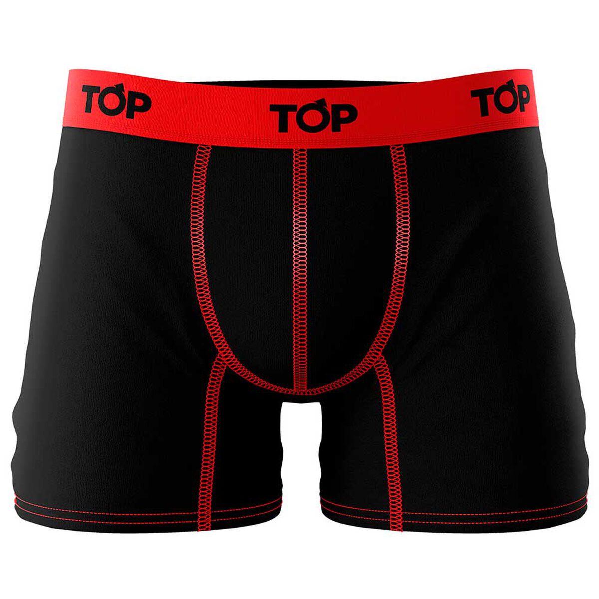 Pack 3 B&oacute;xers Medios Algod&oacute;n Hombre Top