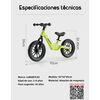 Bicicleta de Equilibrio Aprendizaje 2-8años Lubabycas Rosada
