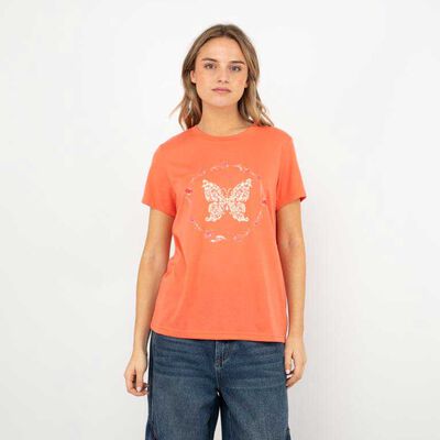 Polera Con Estampado Mujer Icono