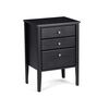 Cama Europea Rosen Base Dividida 2 Plazas Autonomy + Respaldo + 2 Veladores Issey Azul