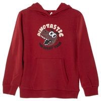 Polerón Estampado Niño Chess Burdeo, Indigo