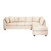 Sofá Seccional Derecho Latam Home Padua 3 Cuerpos Blanco