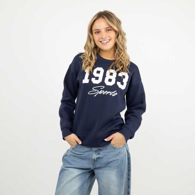 Polerón Mujer Icono Navy
