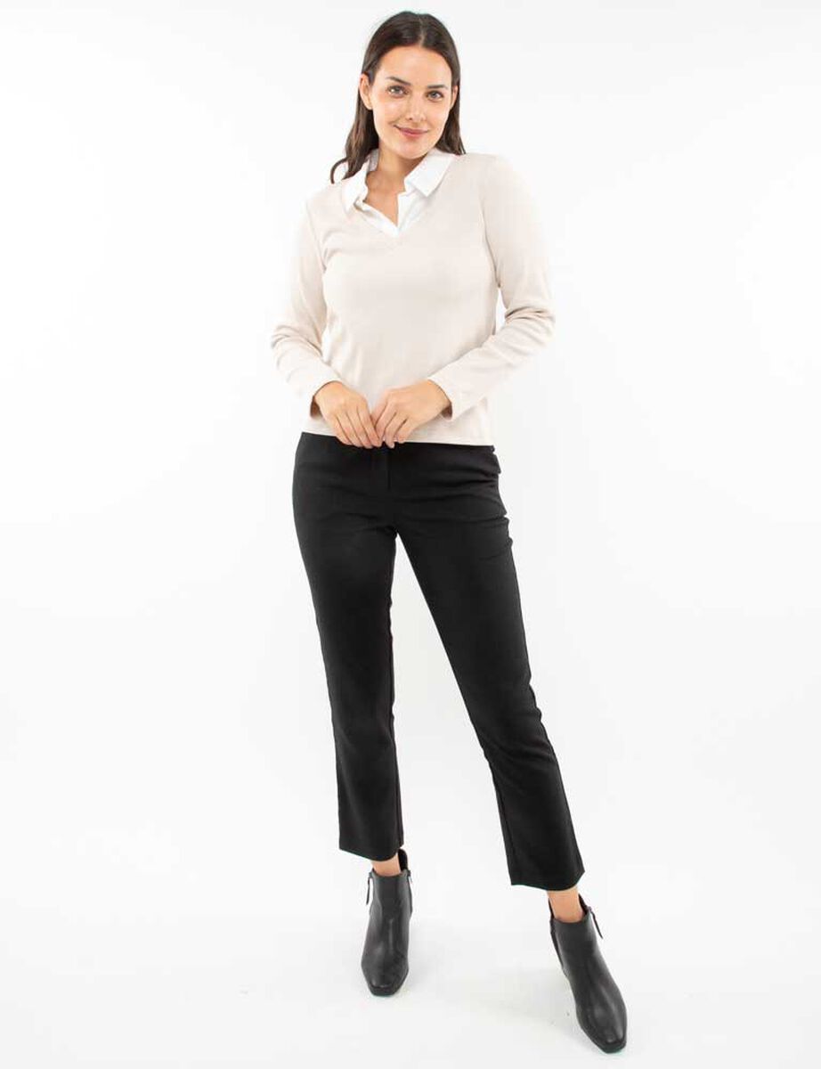 Polera Manga Larga Mujer Zibel