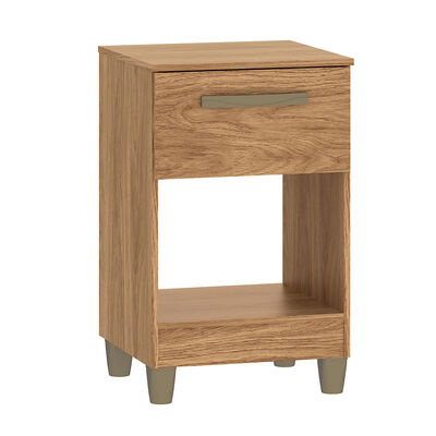 Imagen 1 del producto Velador Vekkahome Prada 1 Cajon Café