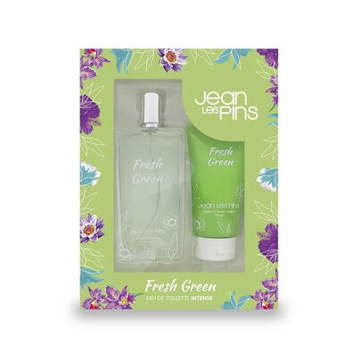 Imagen 2 del producto Set de Perfume Jean Les Pins Mujer Fresh Green EDT + Hands and Body Lotion
