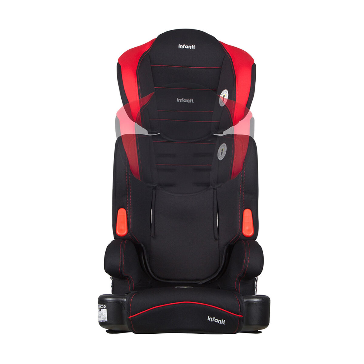 Silla de Auto Butaca Zeus Edge Red