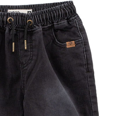 Imagen 2 del producto Bermuda de Algodón Niño Chess Negro, Denim