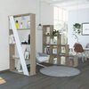 Combo Biblioteca Escalera + Separador de Ambientes TuHome Beijing