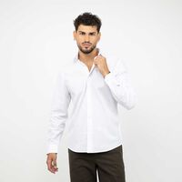 Camisa Slim Manga Larga Hombre Zibel Blanco, Celeste, Negro
