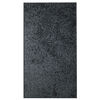 Bajada De Cama Doral Shaggy 100 x 60 cm Negro
