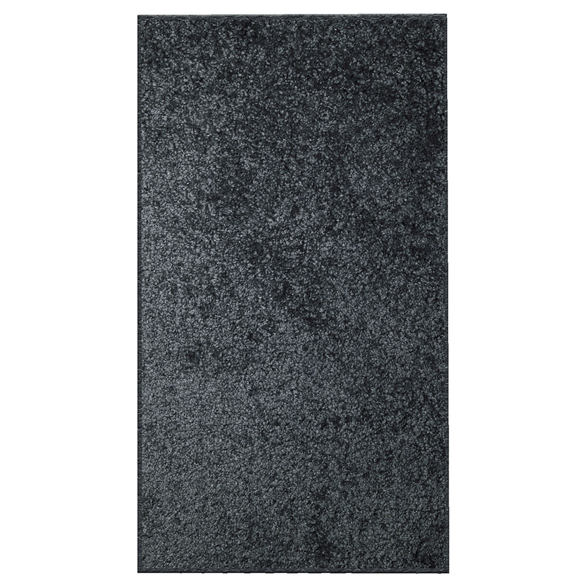 Bajada De Cama Doral Shaggy 100 x 60 cm Negro