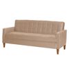 Futón Latam Home Genova Velvet 3 Cuerpos Beige