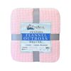 Frazada Poliéster Doral King Deluxe Rosado