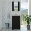 Combo Espejo Bath 300 + Mueble Lavamanos Barcelona TuHome