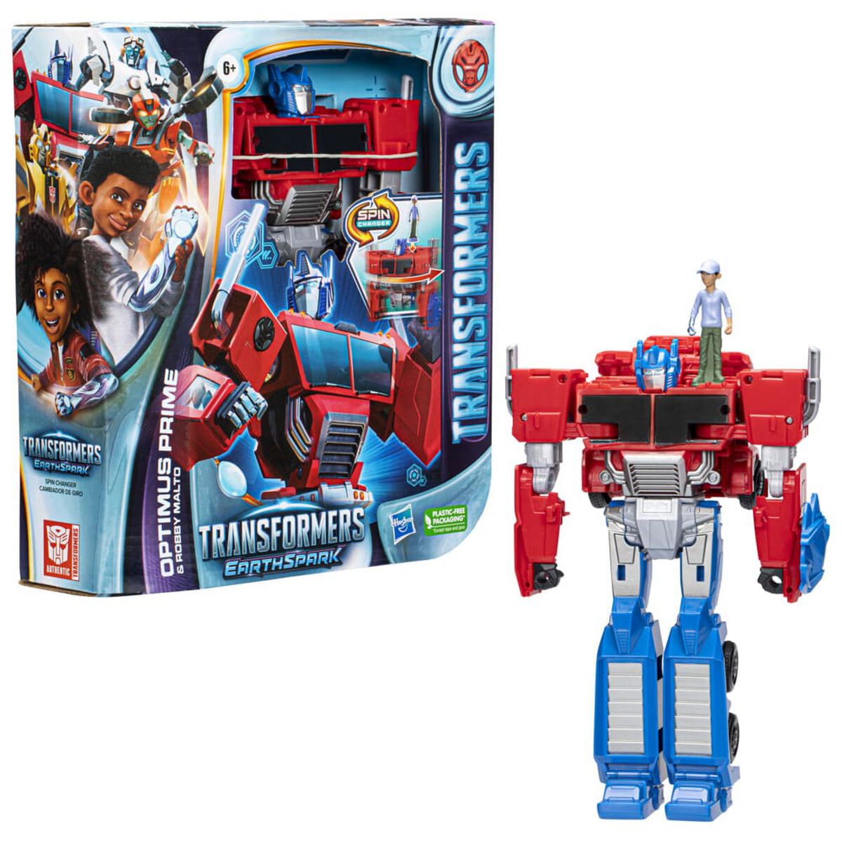 Figura de Acción Optimus Prime Earthspark Transformers