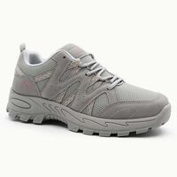Zapatilla Hiking Mujer Alpinextrem Gris, Negro