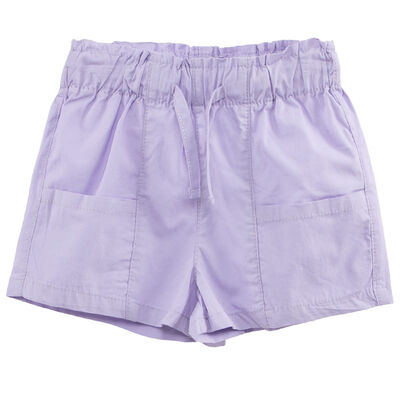 Short Ajustable de Algodón Chess Baby Lila