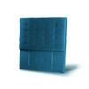 Respaldo Latam Home 1 Plaza Napoles Tela Velvet Azul