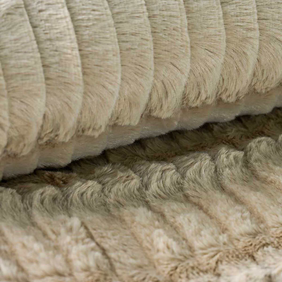 Manta American Family Piel Tangle Beige 127x152 cm