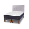 Cama Europea CIC Base Dividida 2 Plazas Gran Premium + Respaldo Ganges