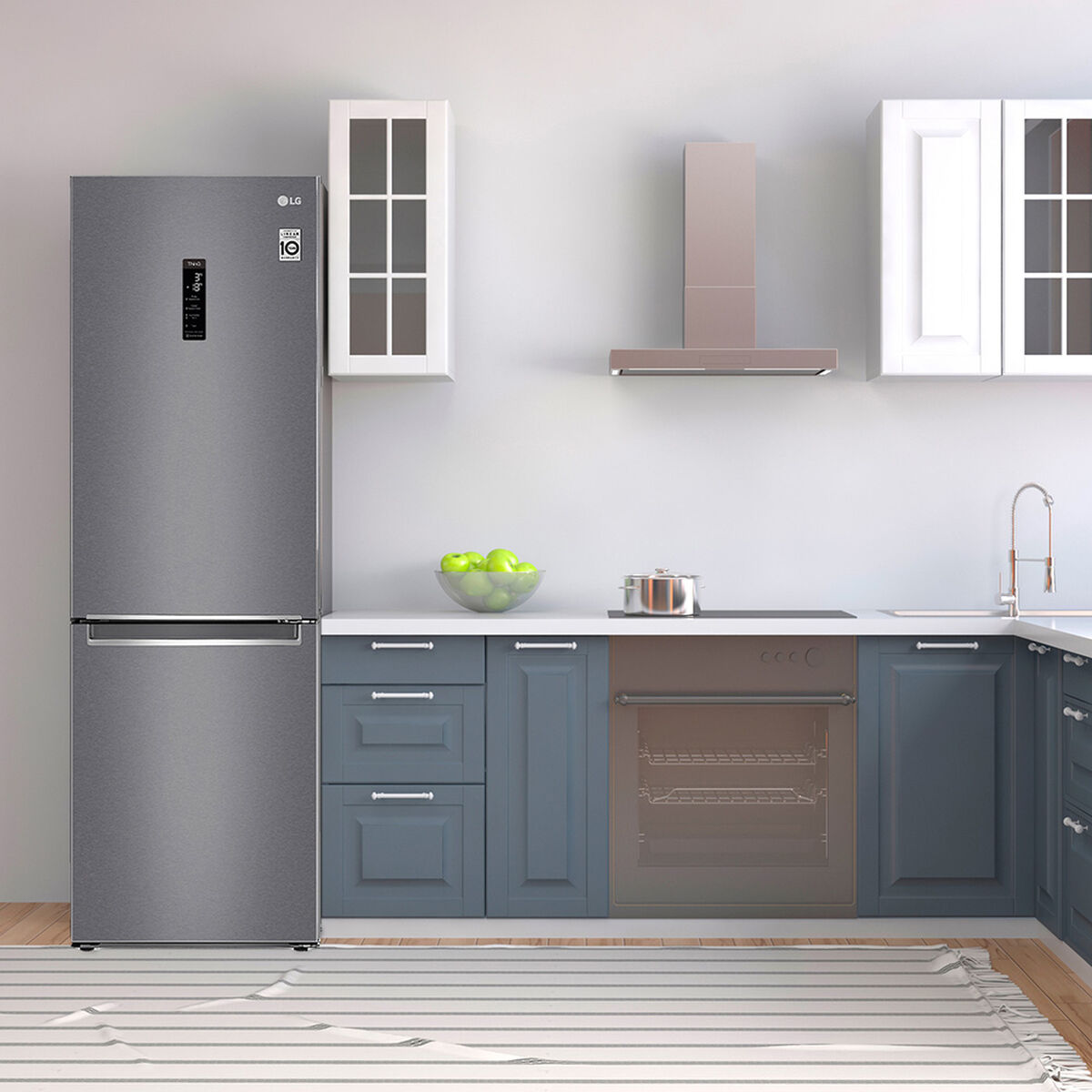 Refrigerador No Frost LG GB37MPD 341 lts.