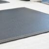 Set 4 Individuales Doral Eco Cuero Rectangular 32x42 Gris