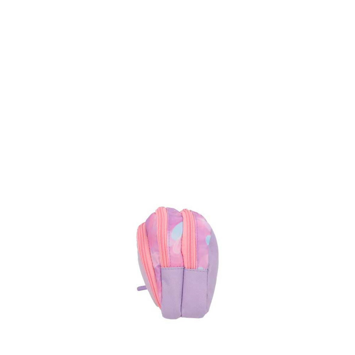 Estuche Xtrem Zip-Art 6XT Corazones Rosado