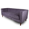 Sof&aacute; Tela Velvet Latam Home Sorrento 3 Cuerpos