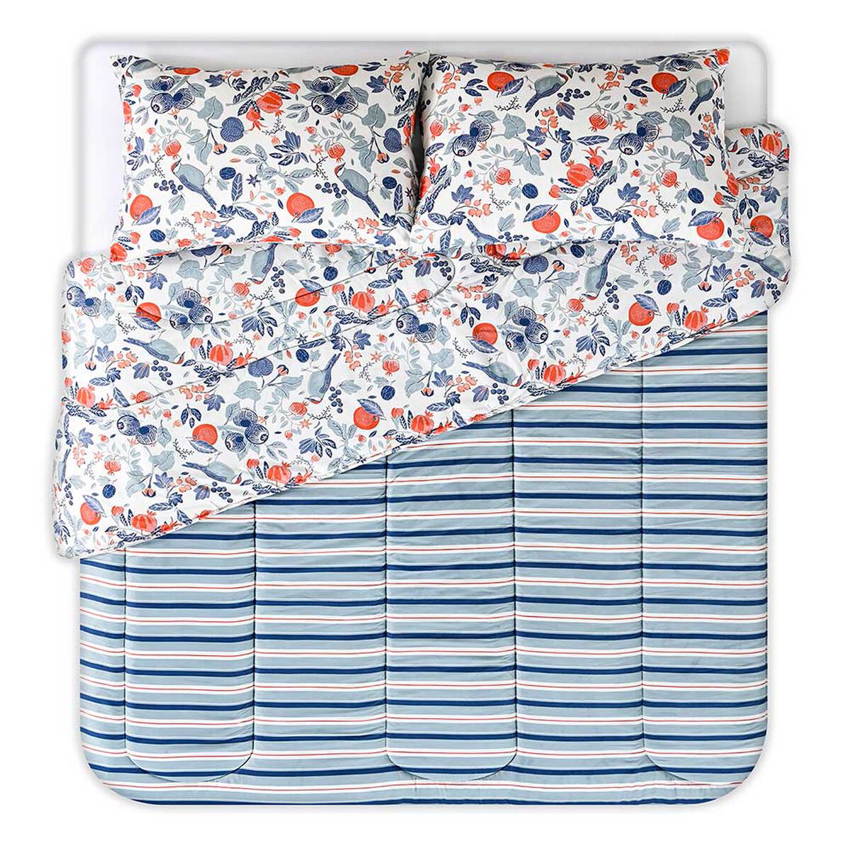 Cubrecama American Family 2 Plazas Citrus