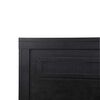 Cama Europea CIC Base Dividida 2 Plazas Ortopedic Advance + Respaldo Milan Negro
